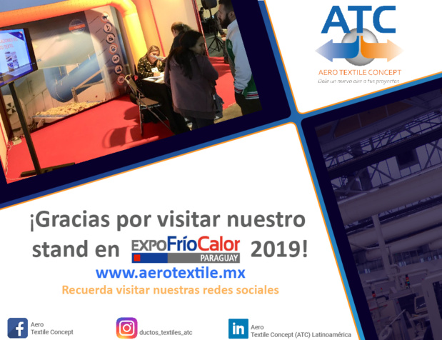 ATC presente en Expo Frío y Calor 2019, en Paraguay
